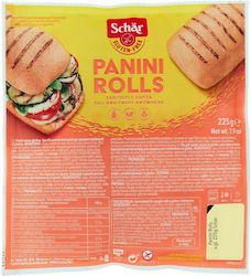 Schar Bread Wheat Protein Panini Rolls 225gr 1pcs