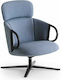 Cucaracha Hb Armchair Swivel Light Blue 71.5x76x71cm