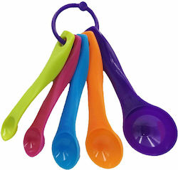 HOMie Plastic Kitchen Measuring Cup 5pcs