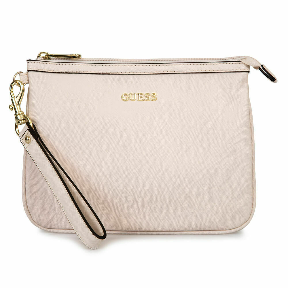 Guess Γυναικείο Νεσεσέρ Vanille Flat PWVANIP2102 σε Μπεζ χρώμα Skroutz.gr