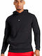 Nike Herren Sweatshirt mit Kapuze und Taschen Schwarz