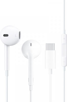 Wiwu EB303 Earbuds Handsfree with USB-C Connector White