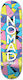 Nomad Ufo 8.25" Skateboard Shortboard Multicolour