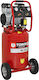 Toros Monoblock Single-Phase Air Compressors with Power 2hp and Airtank 50lt 40127