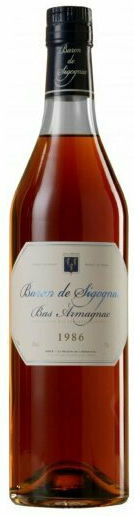 Коняк Baron De Sigognac Armagnac 1986 40% 700мл