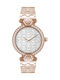 Philipp Plein Uhr mit Rose Gold Metallarmband