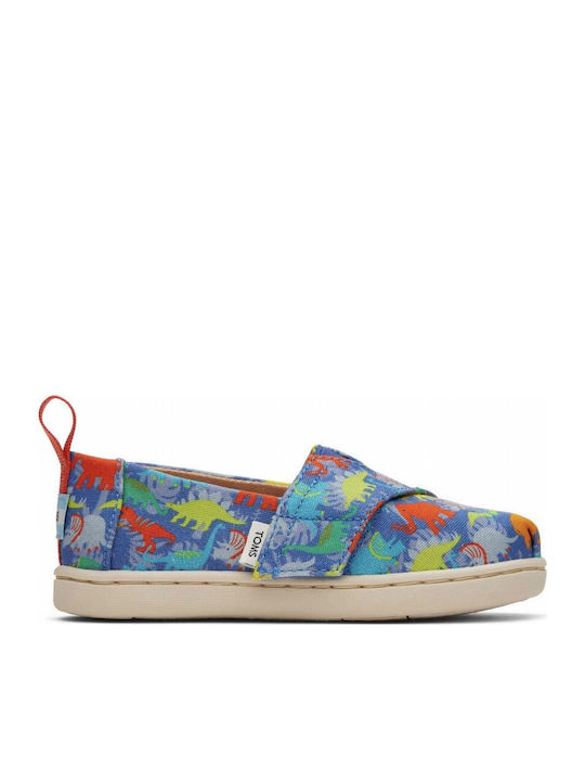 Kids Espradrilles with Hoop & Loop Closure Blue Alpargata