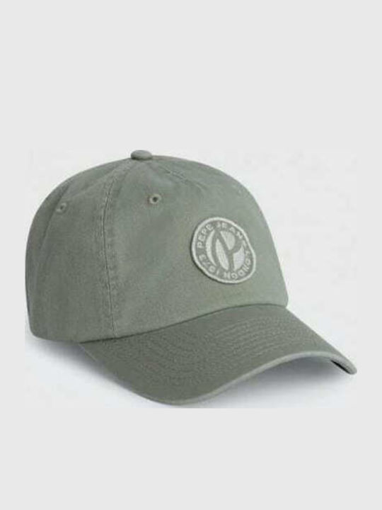 Pepe Jeans Kids' Hat Jockey Fabric Teddy Green
