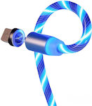 Μαγνητικό φωτιζόμενο καλώδιο x-cable 21-D μπλε 1m