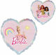 Balloon Foil Valentine's Day Heart Pink 43cm