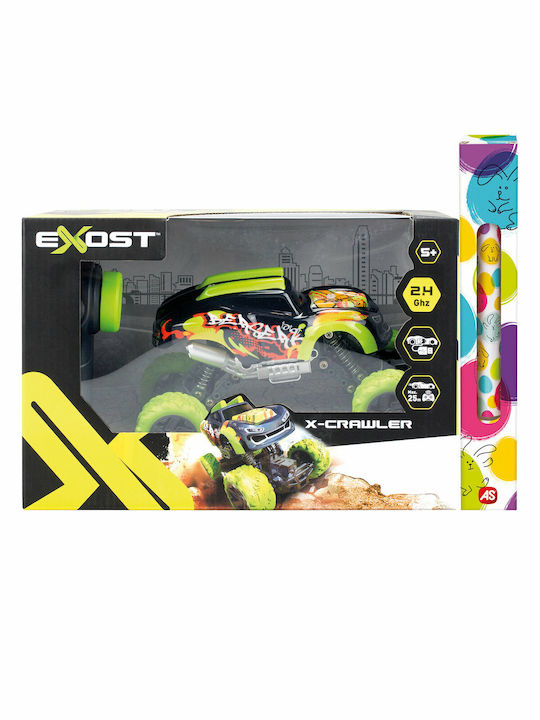 Παιχνιδολαμπάδα X-Crawler Τηλεκατευθυνόμενο Αυτοκίνητο για 5+ Ετών Exost