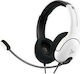 PDP LVL40 Switch Over Ear Gaming Headset με σύνδεση 3.5mm White / Black for Nintendo Switch