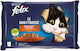 Felix Wet Cat Food in Pouch with Lamb and Rabbit 4x85gr