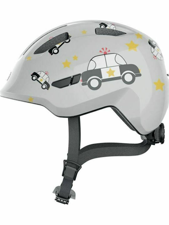 Abus Smiley 3.0 Kids' Helmet for City Bike Gray...