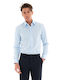 Hugo Boss Men's Shirt Long Sleeve Light Blue