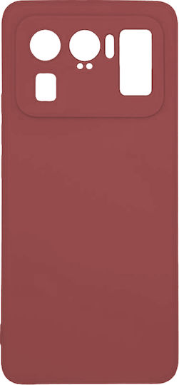 Sonique Liquid Back Cover Σιλικόνης Μπορντό (Xiaomi Mi 11 Ultra)