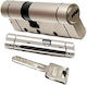 Scorpion Lock Cylinder Security 62mm (31-31) with 1 Keys Gold