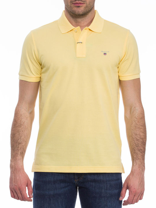 Gant Men's Blouse Polo Yellow