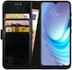 Rosso Element Wallet Δερματίνης Μαύρο (Moto G50)