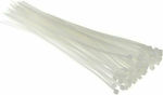 Dematoare de Cabluri 150x3.6mm Alb 90pcs