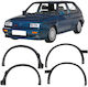 Carner Car Fender for Volkswagen Golf Side Wheel Spoilers 4pcs