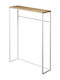 Tower Console Table Wood & Metal YMZK L60xW18.5xH80.5cm