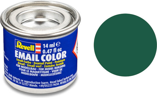 Revell Email Χρώμα Μοντελισμού Dark Green Mat 14ml