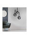 Megapap Jahanvi Κρεμαστό Φωτιστικό Μαύρο με Ντουί E27 40x40x90εκ.