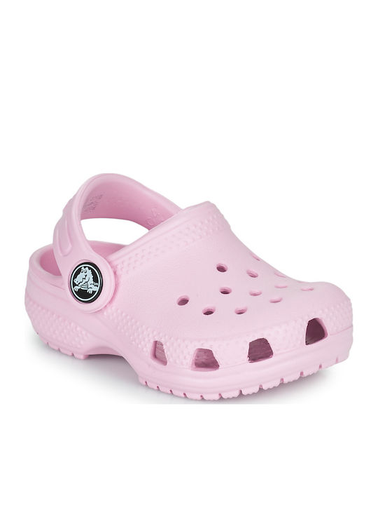 Crocs Παιδικά Ανατομικά Σαμπό Θαλάσσης Ροζ