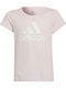 Παιδικό T-shirt Ροζ Essentials Two-Colored Big Logo