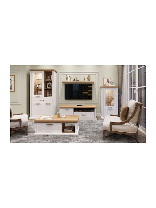 Polihome Kaffeetische Funktionales Design Zentral Tische MDF M110xL61xH40cm