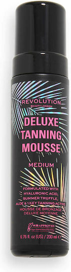 Revolution Beauty Deluxe Selbstbräuner Mousse Körper Hell / Mittel Leicht/Mittel 200ml