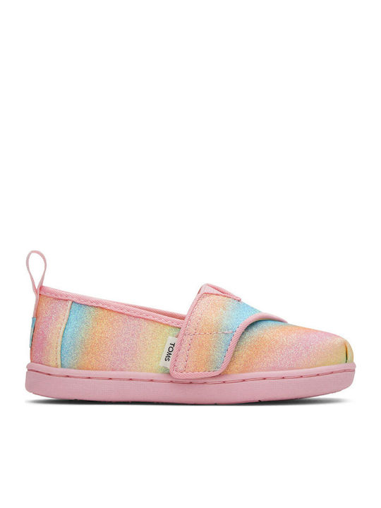Espadrile pentru Copii cu închidere Hoop & Loop Roz Alpargata