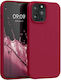 KWmobile Rubberized Back Cover Silicone Sweet Cherry (iPhone 13 Pro Max) 55881.229
