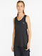 Puma Women's Athletic Blouse Sleeveless Black