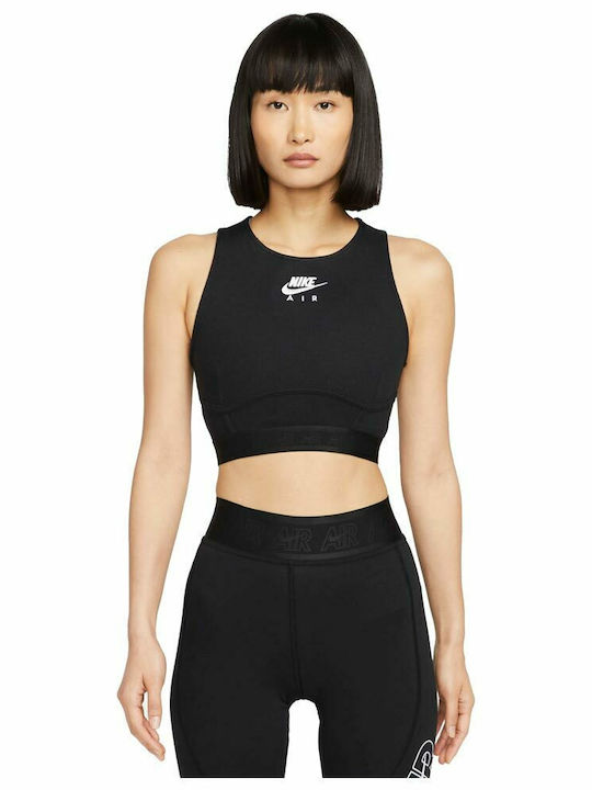 Nike Women's Athletic Crop Top Sleeveless Black