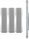 KWmobile 3pcs Finger Holder Mobile in Silver color