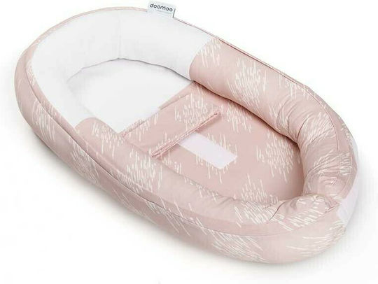 Doomoo Cocoon Baby Nest Misty Pink