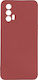 Sonique Liquid Back Cover Silicon Burgundy (Rea...