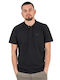S Polo T-shirt Μαύρο