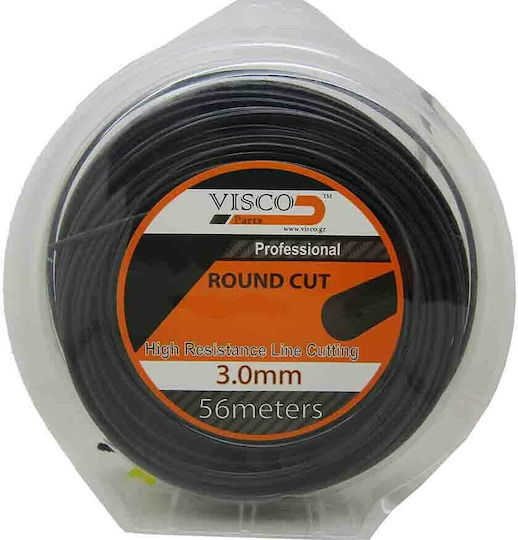 Visco Parts Round Brush Cutter Trimmer Line 3mm 56m 3056