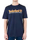 Wind Water Earth T-shirt Navy Μπλε