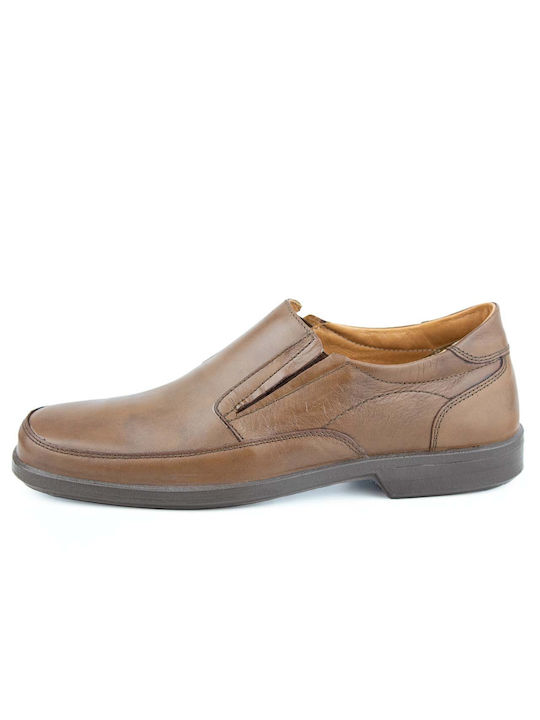 Boxer Men's Anatomic Leather Casual Shoes Brown