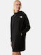 Zumu Mini Athletic Dress Long Sleeve Hooded Black