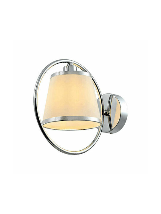 Elmark Sophia Lamp Wall Silver 23cm