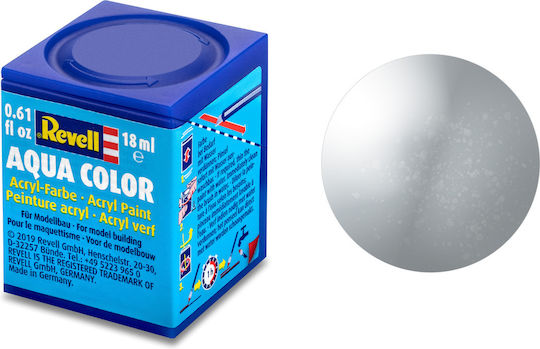 Revell Aqua Culoare Modelism Silver Metallic 18ml 36190