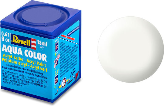 Revell Aqua Color Χρώμα Μοντελισμού White Silk 18ml