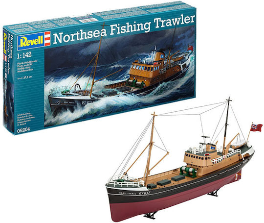 Revell Φιγούρα Μοντελισμού Πλοίο Northsea Fishing Trawler 61 Κομματιών σε Κλίμακα 1:142 37.3x16.5εκ.