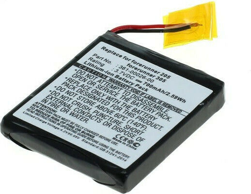 Garmin Batterie GPS Für Forerunner 205 / 305