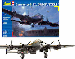 Revell Planes Series Lancaster B.III "DAMBUSTERS" Modeling Figure Airplane 224 Pieces in Scale 1:72 29.5x42.8cm.